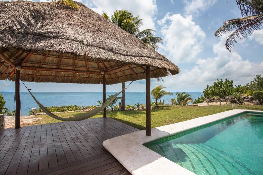 El Meco Beachfront & Private Pool Villa By Casa Paraiso Cancún Exterior foto