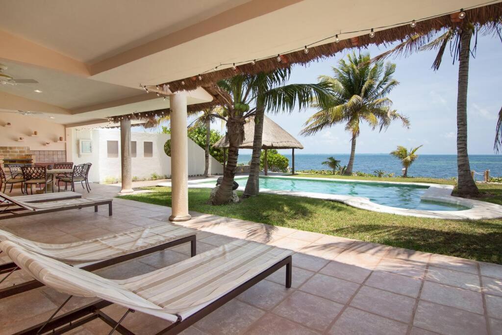El Meco Beachfront & Private Pool Villa By Casa Paraiso Cancún Exterior foto